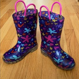 Western Chief Light Up Sole Rain Boots